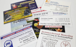 CTSMedia-Agentur Pretzien | Visitenkarten